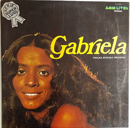 LP - Gabriela (Novela Globo) - Série Super Luxo (Capa dupla)