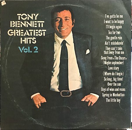 LP - Tony Bennett – Greatest Hits Vol. 2
