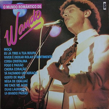 LP - Wando – O Mundo Romântico De Wando