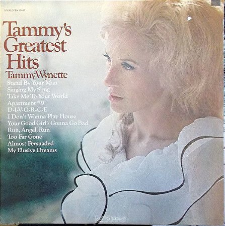 LP - Tammy Wynette – Tammy's Greatest Hits