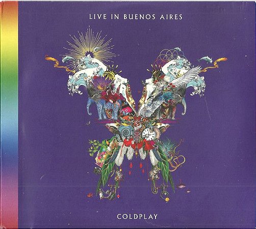 CD - Coldplay – Live In Buenos Aires (CD DUPLO) - Novo Lacrado