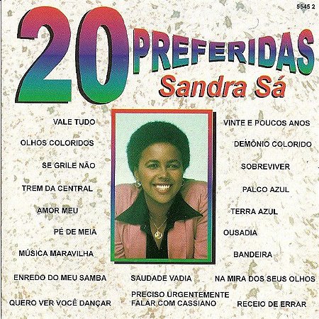 CD - Sandra De Sá (Coleção 20 Preferidas)
