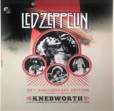LP - Led Zeppelin – Live At Knebworth park, England - August 4th 1979 / 30th Anniversary Edition (Novo - Lacrado)