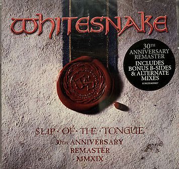 CD - Whitesnake ‎– Slip Of The Tongue - 30Th Anniversary Remaster MMXIX (Novo - Lacrado)