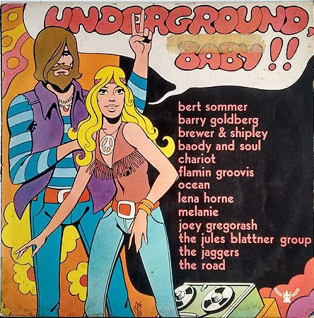 LP - Underground, Baby !! - Super Stereo Discotheque (Vários Artistas)