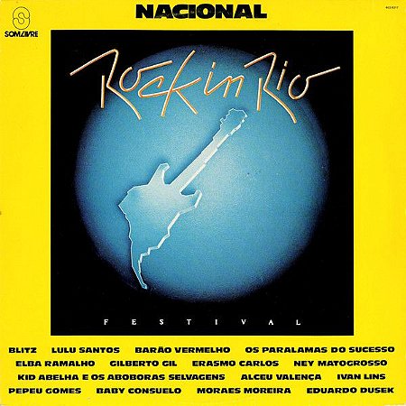 LP -  Rock In Rio Nacional (Vários Artistas)