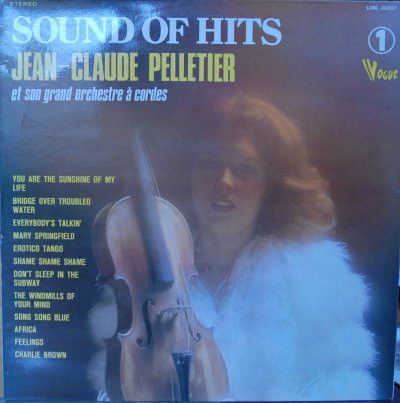 LP - Jean-Claude Pelletier Et Son Grand Orchestre A Cordes – Sound Of Hits - Vol. 1 - Importado (France)