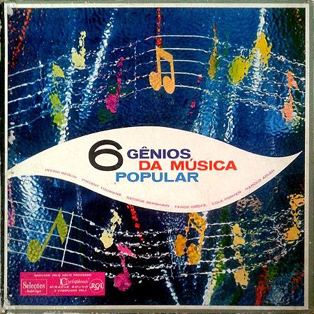 LP - 6 Gênios Da Música Popular (Vários Artistas) (BOX com 4 LPs)