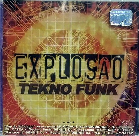 CD - Explosão Tekno Funk (Vários Artistas)