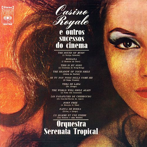 LP - Casino Royale E Outros Sucessos Do Cinema - Orquestra Serenata Tropical