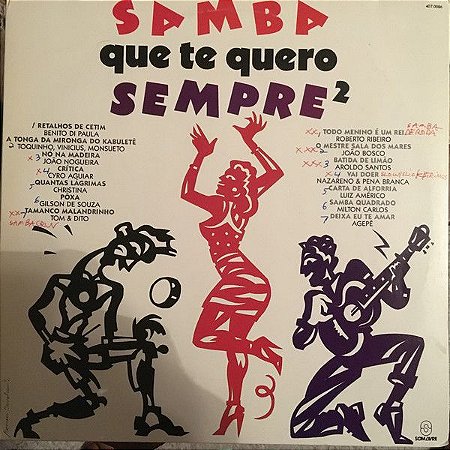 LP - Samba Que Te Quero Sempre - Vol. 2 (Vários Artistas)