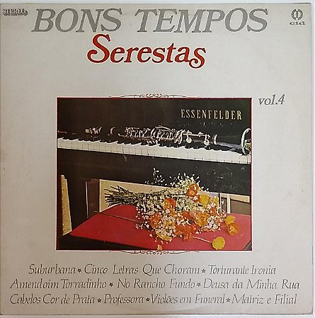 LP - Bons Tempos Serestas vol. 4 (Vários Artistas)