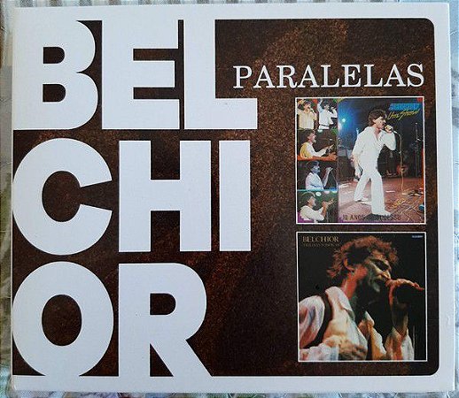 CD - Belchior ‎– Paralelas (Novo / Lacrado) (BOX Duplo)