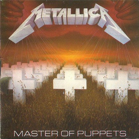 CD  Metallica – Master Of Puppets - Novo Lacrado