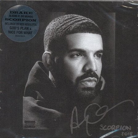 CD – Drake – Scorpion (Duplo) - Novo (LACRADO)