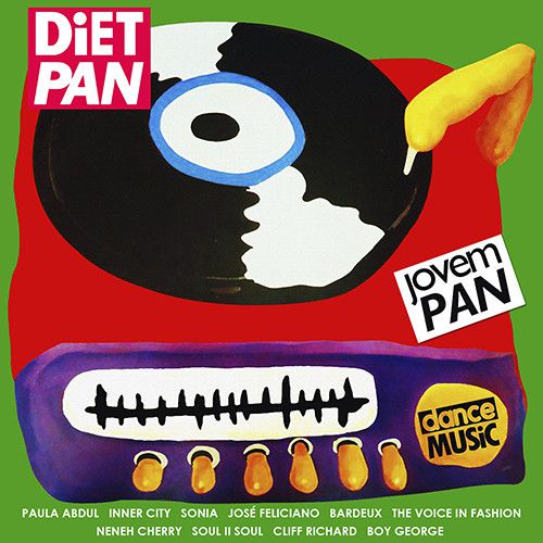 LP - Danceteria -  Diet Pan (Vários Artistas)