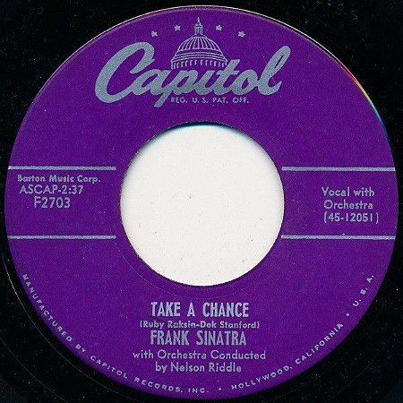 COMPACTO - Frank Sinatra - Young At Heart / Take A Chance (EUA)