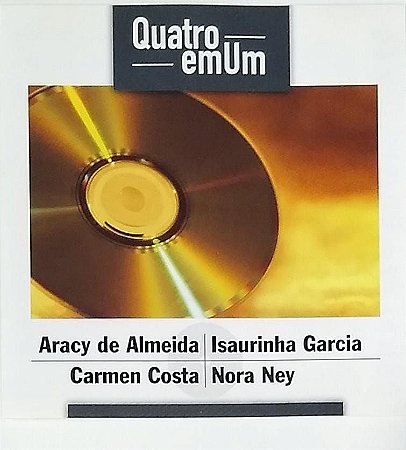 CD - Aracy de Almeida, Isaurinha Garcia, Carmen Costa, Nora Ney (Coleção Quatro em um) (Vários Artistas)
