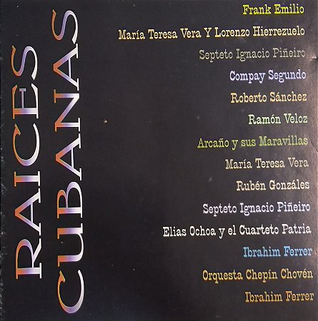 CD - Raices Cubanas (Vários Artistas )