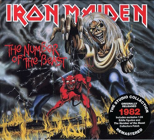 CD - Iron Maiden – The Number Of The Beast (Novo - Lacrado) - (Digipack)