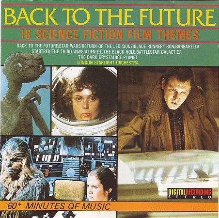 CD - London Starlight Orchestra – Back To The Future (18 Science Fiction Film Themes)