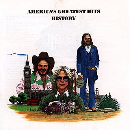 CD - America ‎– America's Greatest Hits - History (sem contracapa)