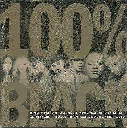 CD - 100% Black (Vários Artistas)