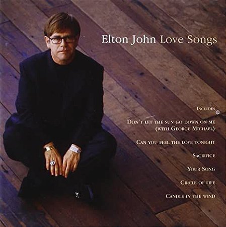 CD - Elton John - Love Songs - IMP USA