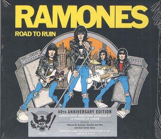 CD - Ramones – Road To Ruin (Digifile) - Novo (Lacrado)