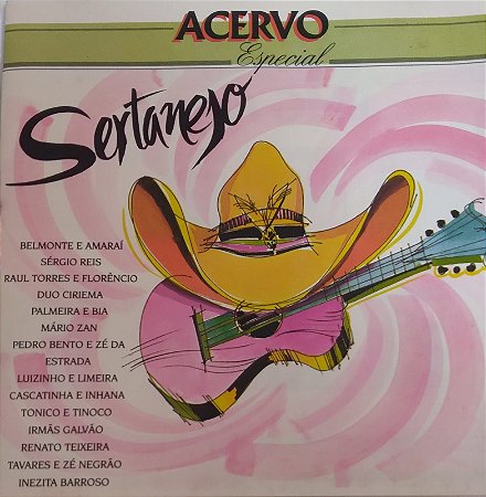 CD - Serjanejo - Acervo Especial ( Vários Artistas)