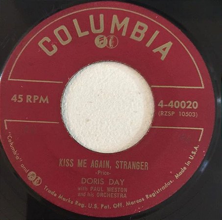 Compacto - Doris Day / Paul Weston Adn His Orchestra - Kiss Me Again, Stranger