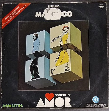 LP - Espelho Magico/Coquetel De Amor Internacional (Novela Globo) (Vários Artistas)