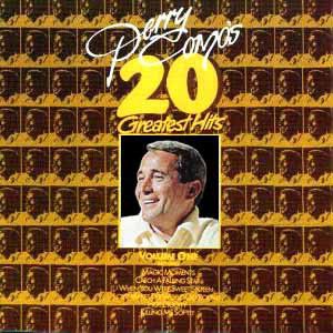 CD  - Perry Como – Perry Como's 20 Greatest Hits: Volume One (Importado (Europa))
