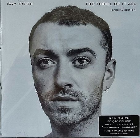 CD - Sam Smith - The Thrill Of It All (Novo Lacrado)
