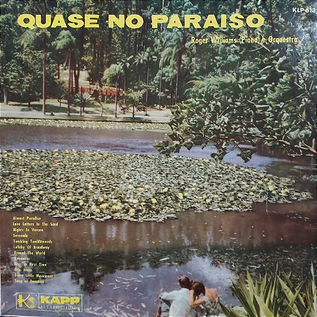 LP - Roger Williams e Orquestra - Quase No Paraiso
