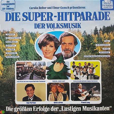 LP - Die Super-Hitparade Der Volksmusik - (Vários Artistas) (Importado Alemanha)