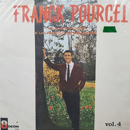 LP - Franck Pourcel e Sua Grande Orquestra - E Um Mundo de Melodias - Volume 4