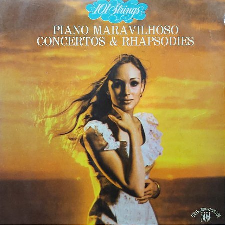 LP - 101 Strings - Piano Maravilhoso Concertos e Rhapsodies