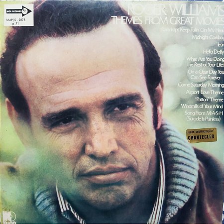 LP - Roger Williams – Themes From Great Movies (Importado US)