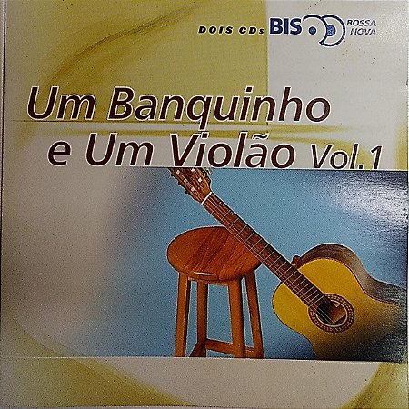 CD - Um Banquinho e Um Violão Vol.1 (Coleção BIS Bossa Nova - DUPLO) (Vários Artistas)