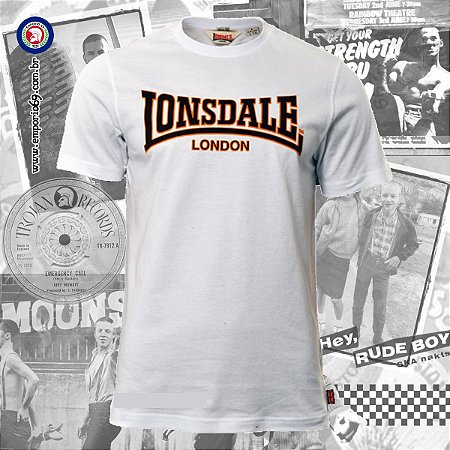 Camiseta Lonsdale Classic - Branco