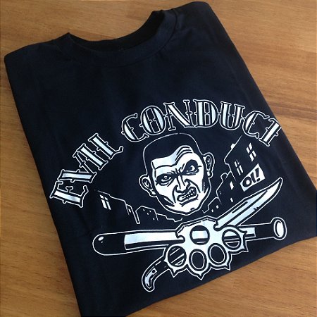 Camiseta Evil Conduct - Oi!