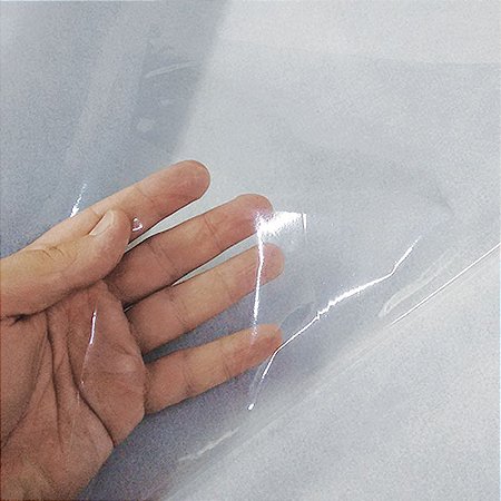 Plástico Transparente PVC Cristal 0,10 - VALOR DE VENDA EM ATACADO ROLOS 50 METROS