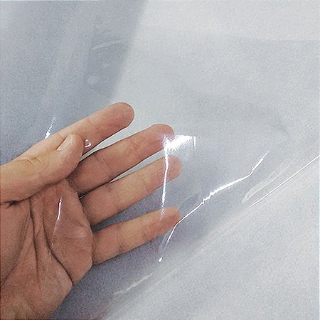 Plástico Transparente Cristal PVC 0,40 - VALOR DE VENDA EM ATACADO ROLOS 40 METROS