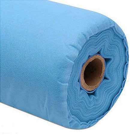 Tecido TNT Azul Bebê gramatura 40 VALOR DE VENDA EM ATACADO (ROLOS), LER DETALHES ABAIXO