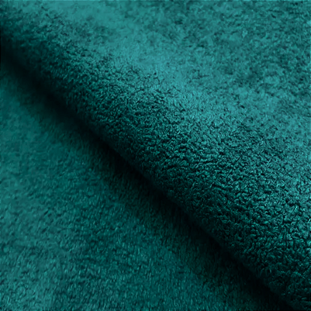 Tecido para Moveis e Decoração Boucle  Dublado Atlantic Verde