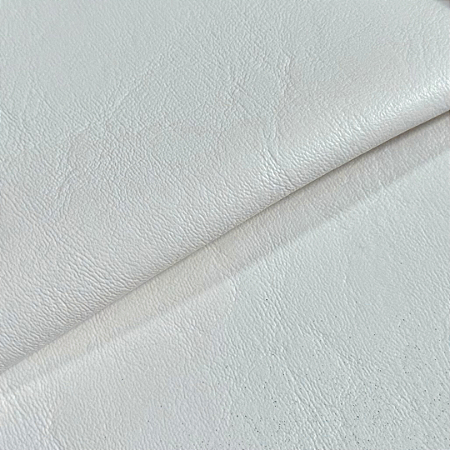 Tecido Courvin Náutico Liso Sintético Para Moveis e Embarcações York DT0614 Branco - Largura 1,40m