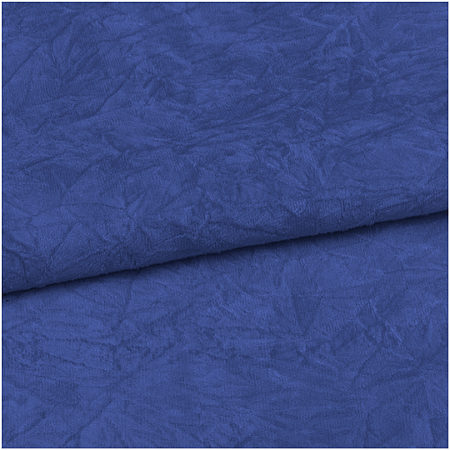 Tecido Suede Amassado Azul - 09