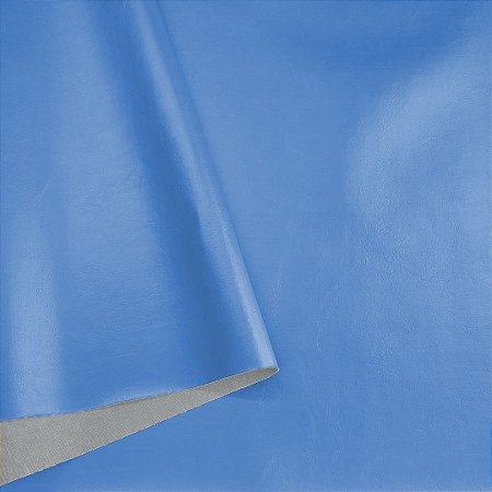 Tecido Courvin Lebaron Liso Azul Odonto