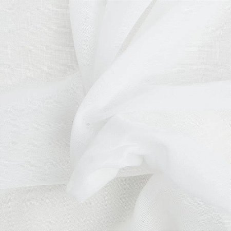 Tecido Para Cortina Voil Gaze Branco - Largura 2,80m - Gaze 01